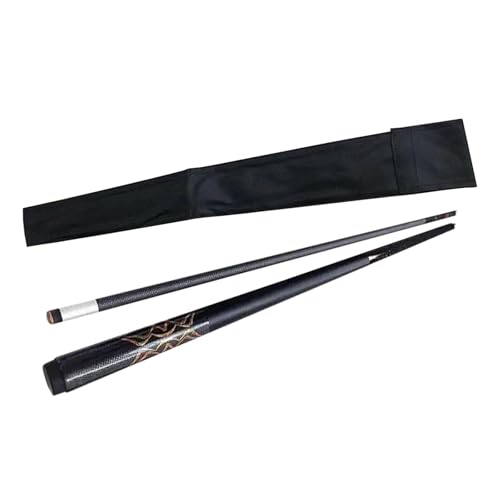 Snooker cue 1/2 stable avec jonction precise pour entrainement billard