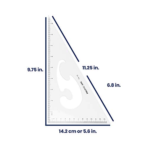 Triangle Set 10 Inch 30/60 & 45/90