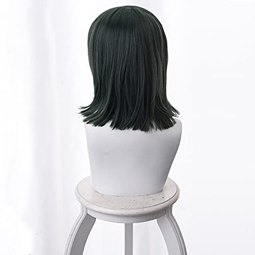 One Punch Man Wig Fubuki Cosplay Wig Hair Role Play Halloween Costume Party Wigs + Wig Cap
