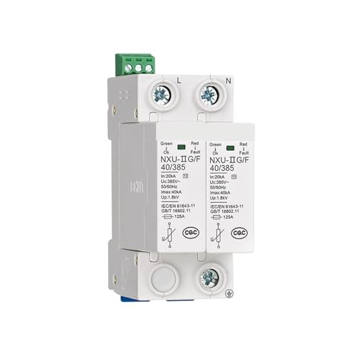 NXU protecteur de surtension NXU-ⅡG/F 40kA 275V 2P pour tableau électrique
