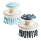 Dish Brush,Pot and Pan Cleaning Brush, Dish Brush for Kitchen(Set of 2)