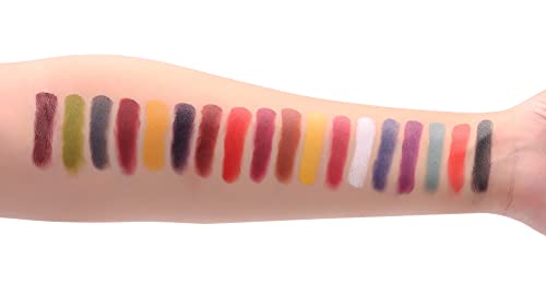 Narrative Cosmetics Master Fx Palette, 18 Highly Pigmented Cream Colors, Professional Sfx Makeup Palette For The Stage, Film, Costumes, Cosplay #TOP3