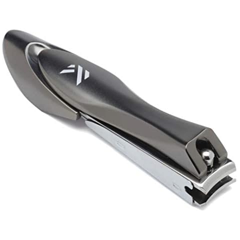 KLIPP Nail Clippers with Catcher - Heavy Duty Stainless Steel Fingernail and Toe Nail Cutter with Curved Surgical Blades and Built-In Nail File - Ergonomic Handle with Wide Jaws for Thick Nails Cover