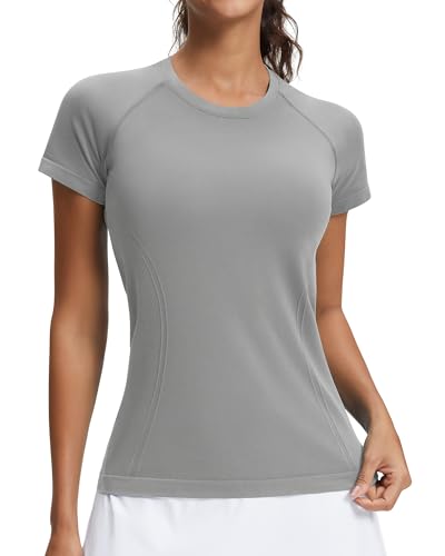 Gray Fitted Tee