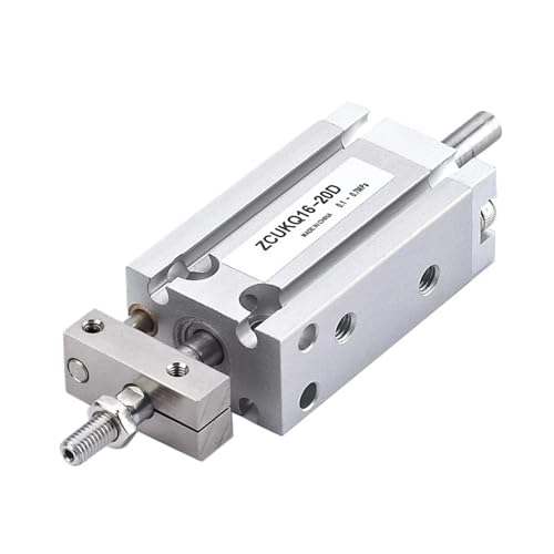 Mini vérin CDU double action à tige non rotative ZCDUKD 10mm - 4