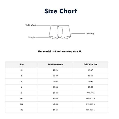 Image of ALMO Men's Cotton Trunks (Pack of 3) | Stretchable Underwear | Sweat Absorbent | Light Weight | Metallic Collection