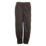 Outback Trading Oilskin Overpants Brown, Brown, L