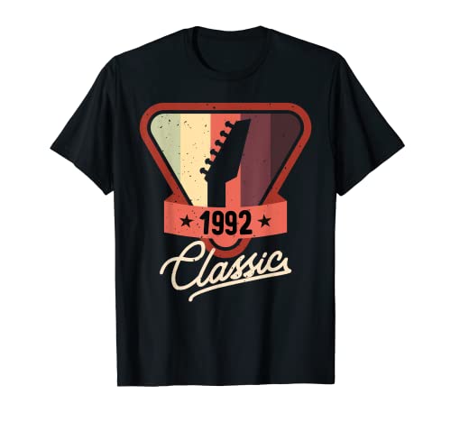 30 cumpleaños Vintage Guitarrista Tees Classic Music Lover Camiseta