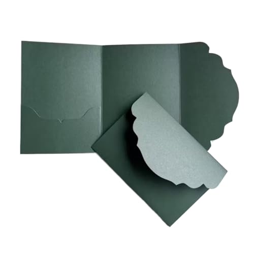 Sobres verdes 18x13cm para invitaciones de boda pack de 30 unidades tarjetones boda