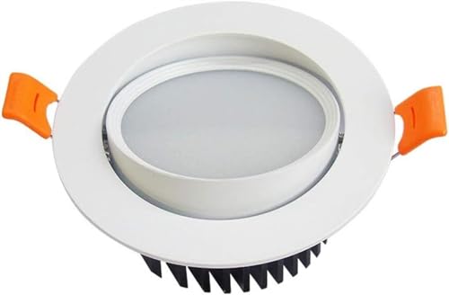 Lampada da soffitto con faretto Regolabile ad Angolo Robusto, Lampada da Incasso a LED a Risparmio energetico, faretto antiabbagliamento con Driver per faretti da Incasso