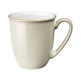 Made in England Denby Linen Speiseteller Kaffeetasse aus Leinen 1-Pound Kaffeebecher