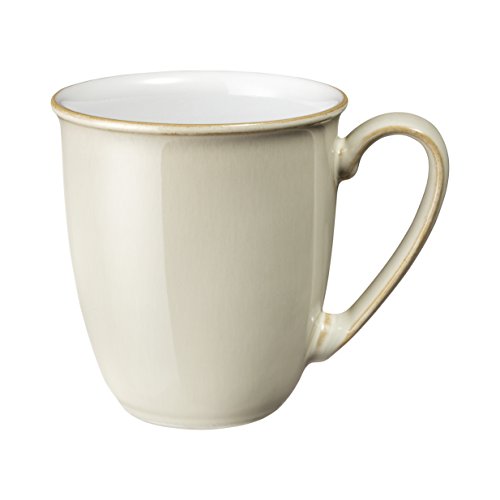 Denby Linen Coffee Beaker Mug 10 cm