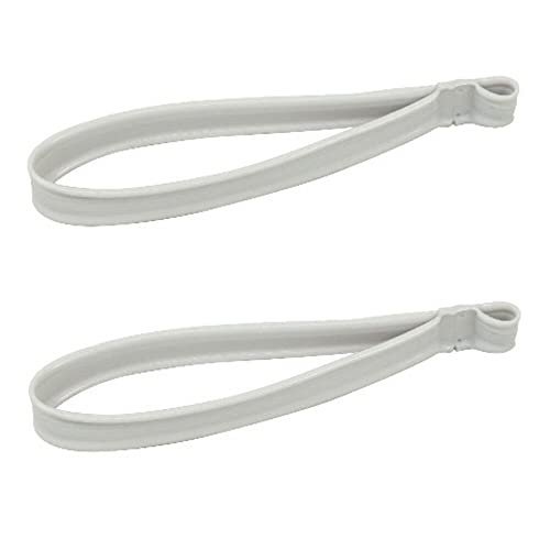 ASSIST STRAPS, BUG 58-67 WHT, dune buggy vw baja bug