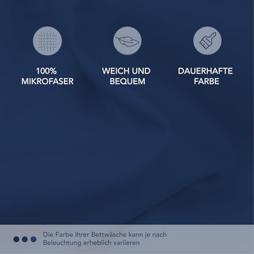 Dreamzie - Spannbettlaken 135x190cm - 100% Mikrofaser - 35cm hoher Steg – Ansicht 4