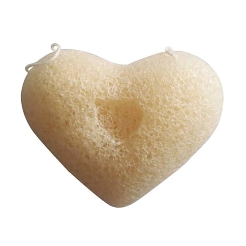 WRITWAA 5 piezas Esponjas Faciales Forma de Naturales Biodegradables y Suaves para Limpieza Profunda y Masaje Corporal Colores Negro Beige y Verde Aptas para Tipo de