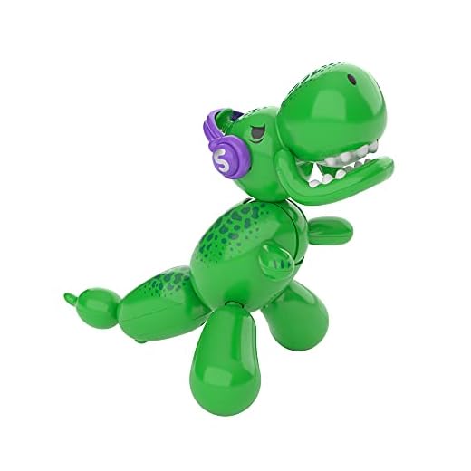 Squeakee The Balloon Dino | Interactive Dinosaur Pet Toy That Stomps, Roars and Dances. Over 70+ Sounds & Reactions, Multicolor