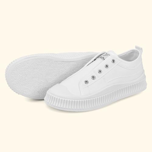 Image of YOHO Cruise Women's Without Lace Trendy Stylish Canvas Slip-On Sneakers (SoS)