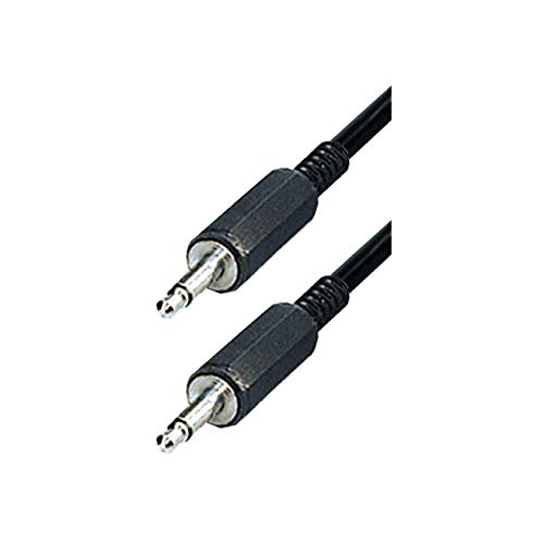 Transmedia - Câble avec prise jack 3,5 mm mono vers jack mono 3,5 mm, 3 m Cover