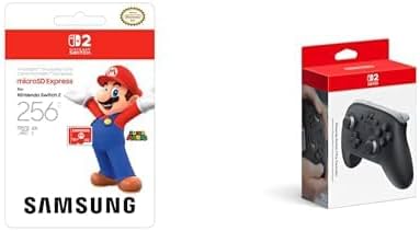 Samsung 256GB microSD Express Card y controlador Pro para Nintendo Switch™ 2