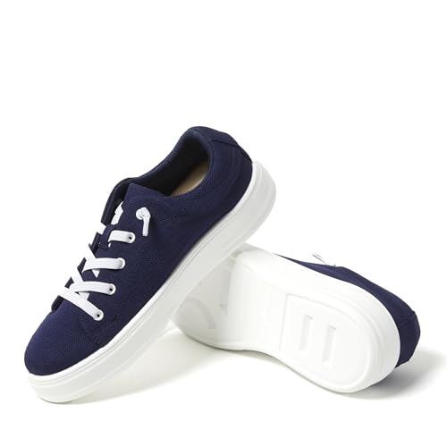Image of Dearfoams Women's Shoes - Mabel Lightweight Comfortable Easy Slip on Sneaker with Arch Support