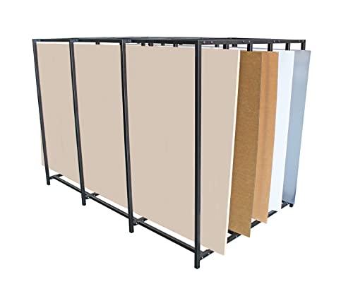 5-Bay Vertical Sheet Rack- Substrate Storage Rack (78L x 47.5W x 54H)