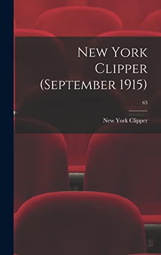 New York Clipper (September 1915); 63