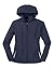 Sport-Tek Ladies Colorblock Hooded Raglan Jacket L True Navy/White