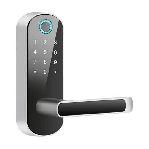 JNNJ ���o�[�n���h���� �X�}�[�g�w��h�A���b�N �w��F�� �J�[�h�L�[ �L�[�z���_�[ USB�ً}�d�� �u���[�g�D�[�X �f�W�^���p�X���[�h IC Karte �L�[ �݊��� �ƒ�p �I�t�B�X (�O���t�B�e�B�w��o�[�W����,�V���o�[)