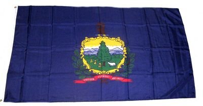 Fahne / Flagge USA Vermont NEU 90 x 150 cm Flaggen