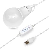 SinKeu 5W LED Bulb - Compatible with G120, G200, G300, G600, R200, E300, HP500S Power Stations | Portable USB Light for Camping, Emergency, Indoor & Outdoor Use