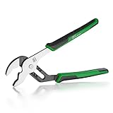 SK 10-Inch Groove Joint Pliers, Water Pump Pliers, Premium CR-V Steel Construction, V-Jaw with Comfortable Grips