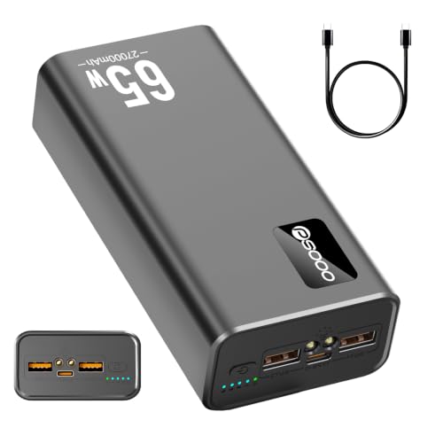 PSOOO Power Bank 65W 27000mAh Laptop Battery Pack - image 1