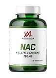 XXL Nutrition - NAC (N-Acetyl L-Cysteine) - 750mg - 90 vegggiekapseln