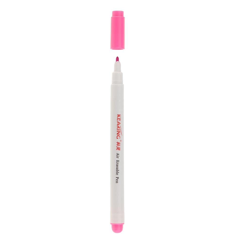 Air/Water Erasable Pen Vanishing Fabric Marker Pink 1Mm Air Erasable PenCrafts|Sewing|Other Sewing|1 Piece Erasable Fabric Pen-image-26