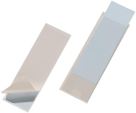 Buste Adesive Trasparenti Durable Pocketfix - 152x109 Mm, Apertura Lato Corto, Confezione Da 25 - Foto 12