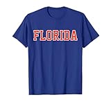 Vintage Florida Men Florida Women Retro Orange T-Shirt Tee T-Shirt