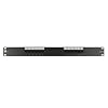 Vertical Cable Cat6 12 Port 19 Horizontal Rackmount 1U Patch Panel