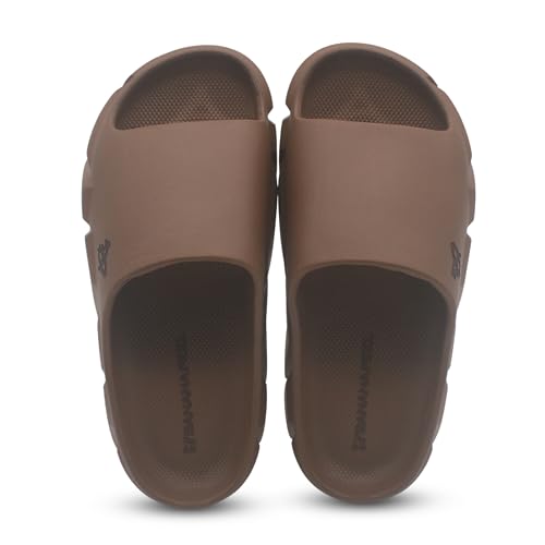 Banana Peel Kai Recovery Slides for Men and Women | Quick Drying Waterproof Slippers | Ultra Cushioned and Thick Sole Slip-on | Anti-Slip Sandals