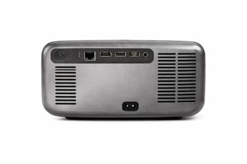 Image of Lazervision LV-1040 Sun Pro+ Upgrade 4K Ultra HD Projector | 5000 ANSI Lumens | Android 15 | Auto & Digital Focus & Keystone | 50000 Hr Lamp | MEMC | HDMI, ARC, WiFi | 4GB+128GB | HDR10 | 5Yr Warranty