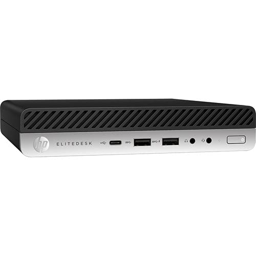 HP ProDesk 600 G3 Renewed Business Desktop Mini PC | intel Core i5-6500T Processor | 8GB RAM | 256GB Solid State Drive (SSD) | Mini Form Factor | Windows 10 Professional | RENEWED