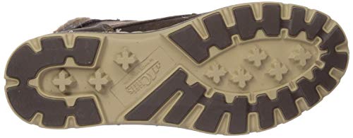 Cliffs By White Mountain Shoes Kelsie Women's Lace-Up Hiker Style Bootie, Brown/Fabric, 7.5 M #TOP3