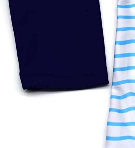 CARMEISON Boys Two Piece Rash-Guard-Sets Kids Short Sleeve Sunsuit Swimwear 4 31fPX5gIkGL. AC