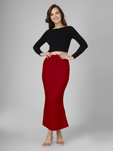 Image of Nexsus Stretchable Saree Shapewear | Petticoat for Women | Cotton Blended | Skirts for Women | Shape Wear Dress for Saree | Available in 80+ Colors and Plus Sizes