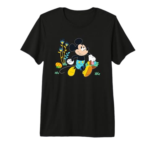 T-shirt Disney Mickey Mouse Easter Egg Hunt coupe premium et finitions soignées