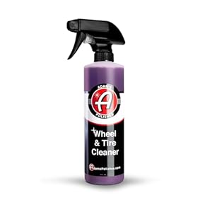 Adam’s Polishes Wheel & Tire Cleaner 16oz – Professional All in One Car Wash Wheel Well Cleaning Spray for Car Detailing | Safe On Most Rim Finishes
