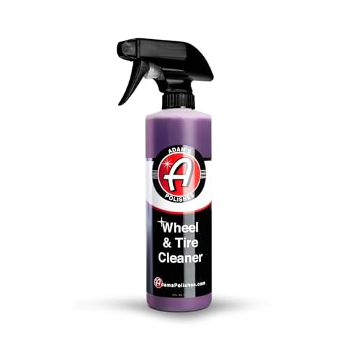 Adam's Polishes Wheel & Tire Cleaner 16oz - Professional All in One Car Wash Wheel Well Cleaning Spray for Car Detailing | Safe On Most Rim Finishes