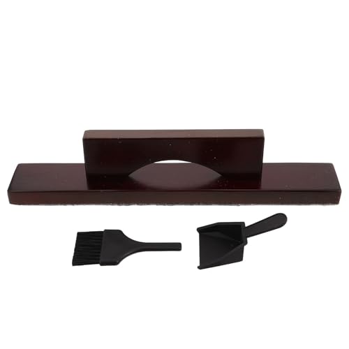 Kit brosse pour jeu de palets éliminant la poussière sans rayer le plateau en bois