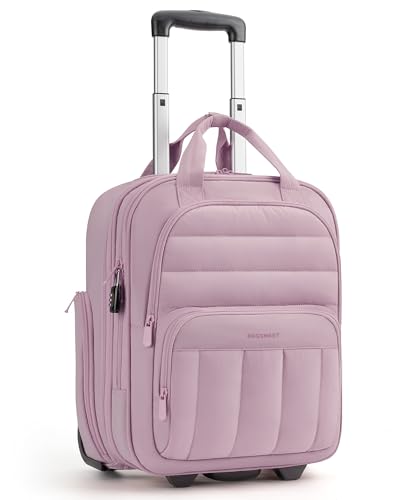 BAGSMART 16-inch Underseat Carry-On Luggage with Wheels