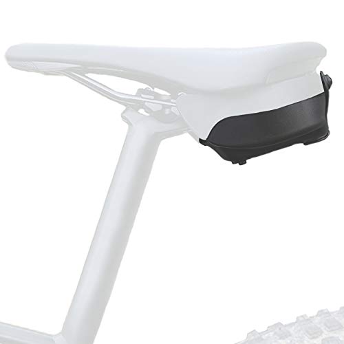 Cyckit Aeroclam Bike Saddle Bag Interchangeable Bottom Compartment Hard Shell Easy to Change Fits P1 Curved and P2 Flat Top Under Seat Bag Cycling Lower Storage Unit Small