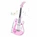 Kids Guitar, Jakeloo Toddler Guitar Toy Baby Electric Guitar Childrens Guitar Musical Toy Electric Guitar Toddler Electric Toy Guitar with Strap Ideal for 3 4 5 7 8 Year Old Boys Girls Gifts(Pink)